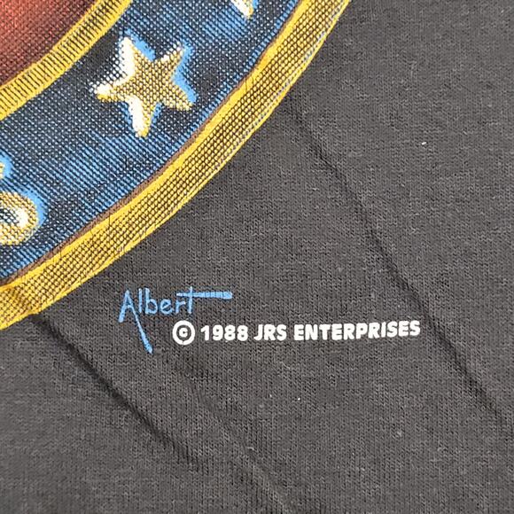 Vintage 1988 US Marine Corps Cutoff Shirt L/XL 24x29 Black - Picture 7 of 11